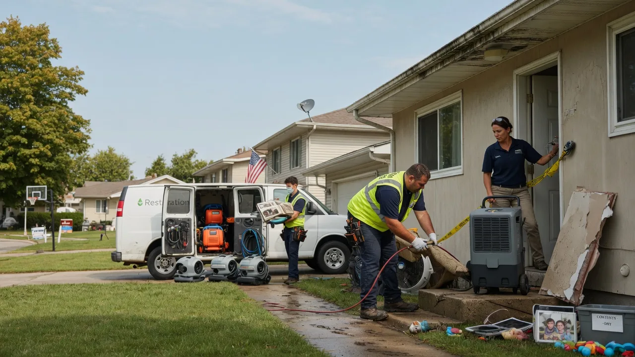 Water Damage Restoration in Waterford, OH near me
